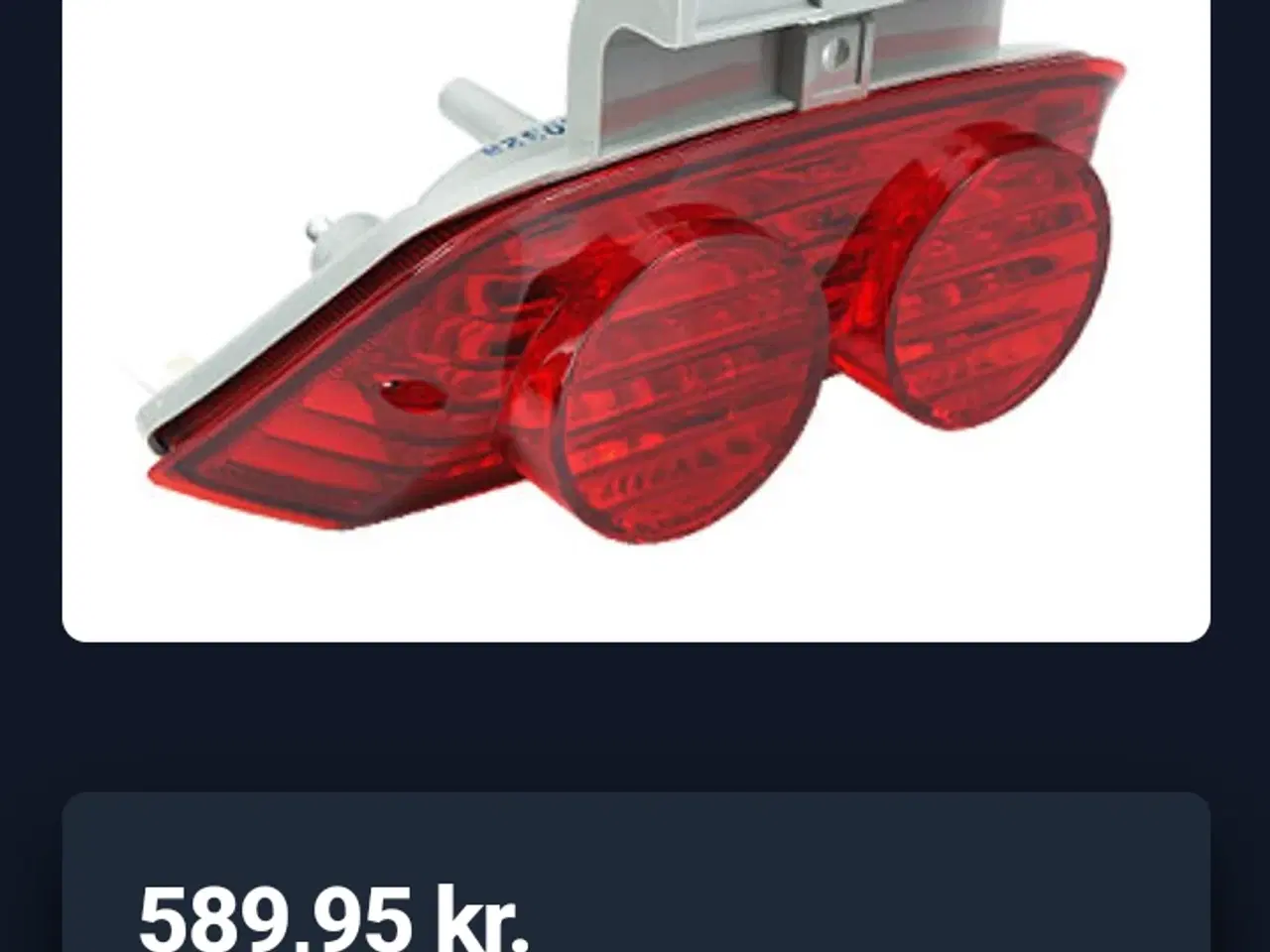 Billede 3 - Komplet original baglygte til pgo dr.big/t-rex/tr3