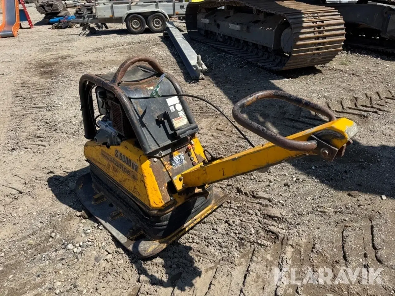 Billede 4 - Pladevibrator Samac S6000 VAE