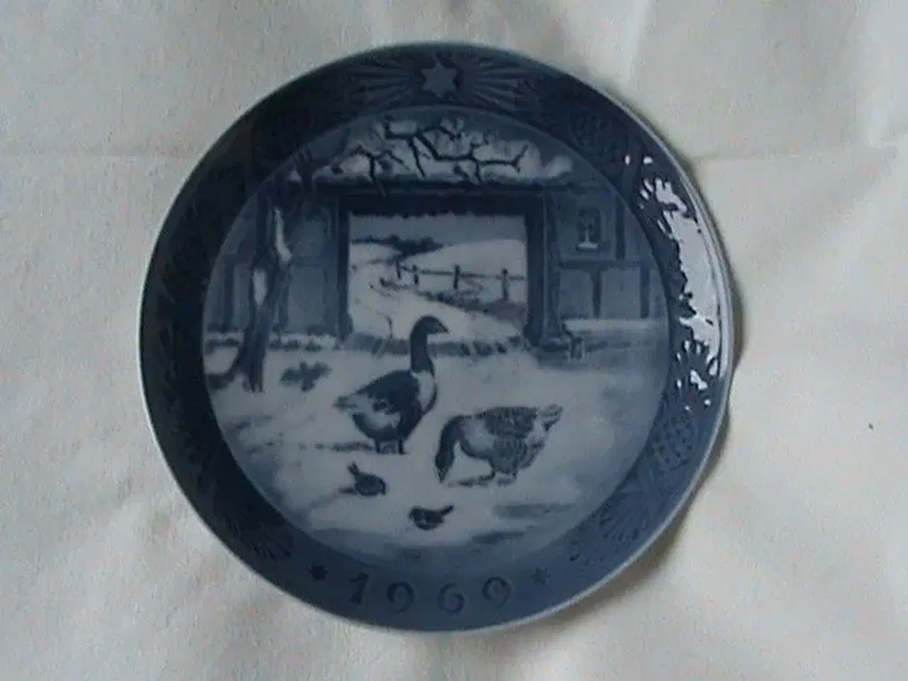 Billede 1 - Juleplatter Royal Copenhagen 1969