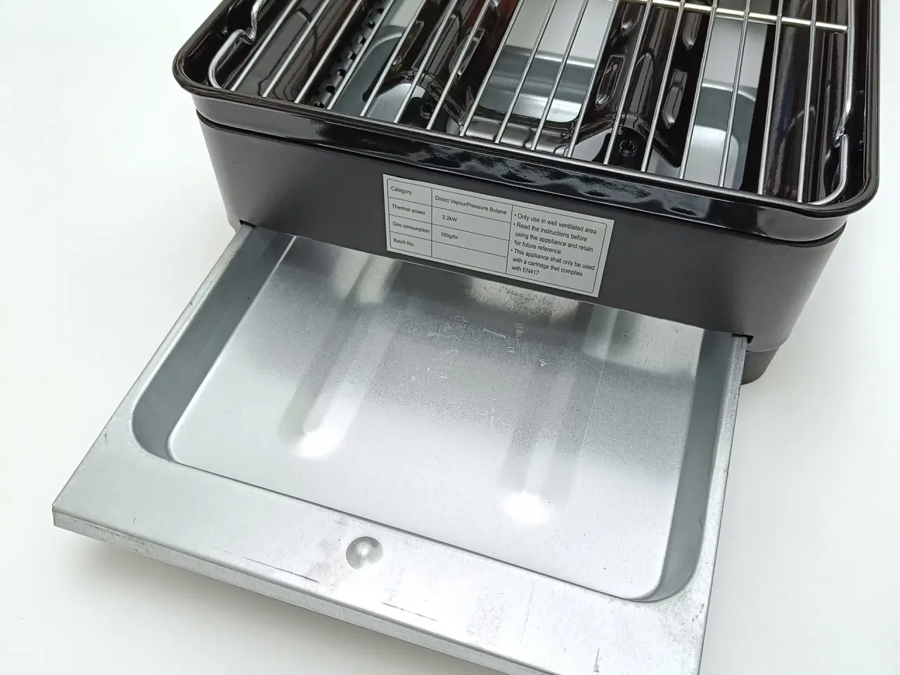 Billede 7 - NY! 2,2kW Gasgrill + 8 Dåser med gas + Regulator
