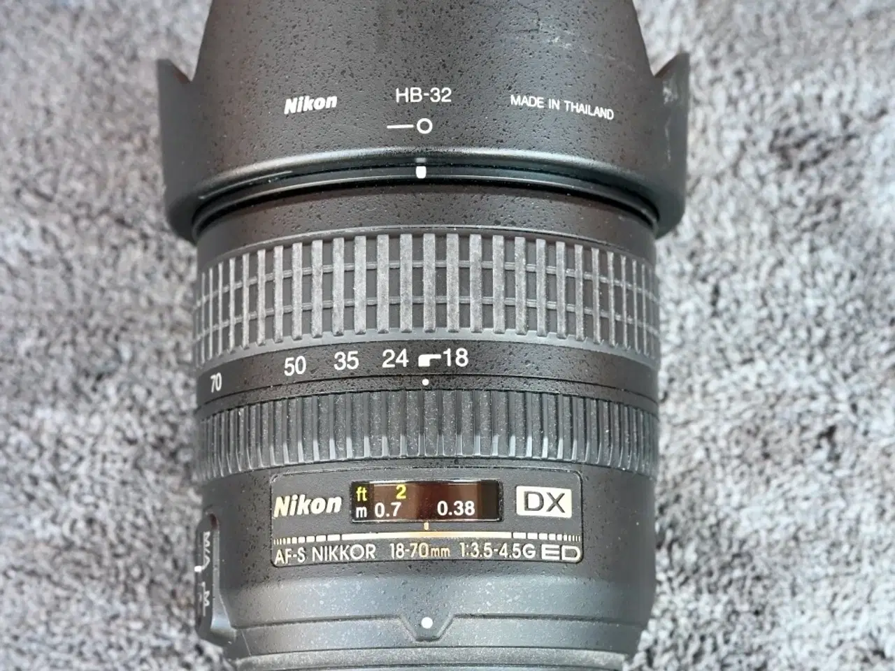 Billede 1 - Nikkor AF-S 18-70mm f/3.5-4.5G DX ED Flot stand ✅