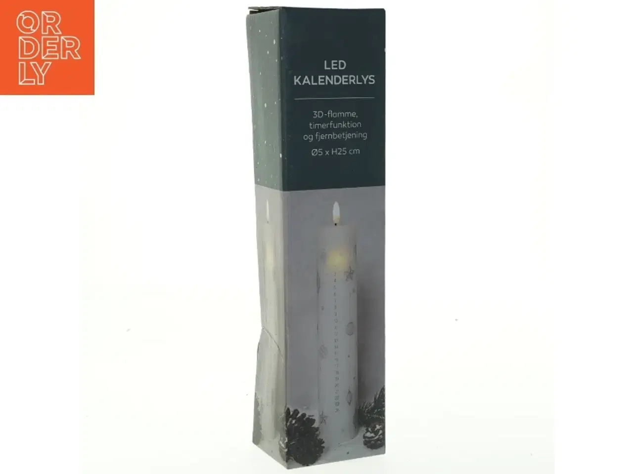 Billede 3 - Led kalenderlys fra Coop (str. 5x25 cm)