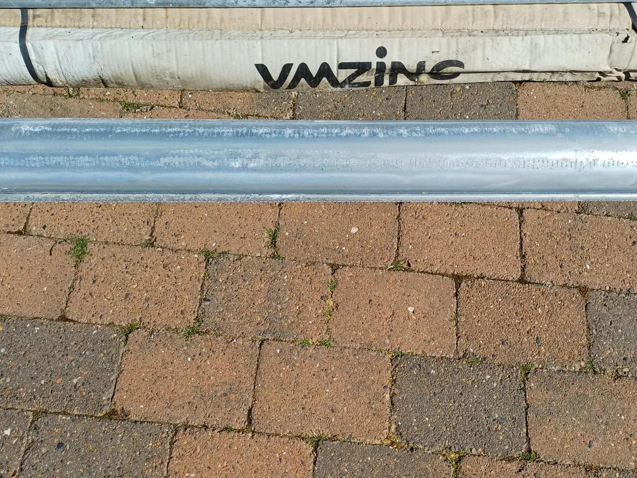 Billede 1 - VMZINC Tagrender 7stk. 3meter