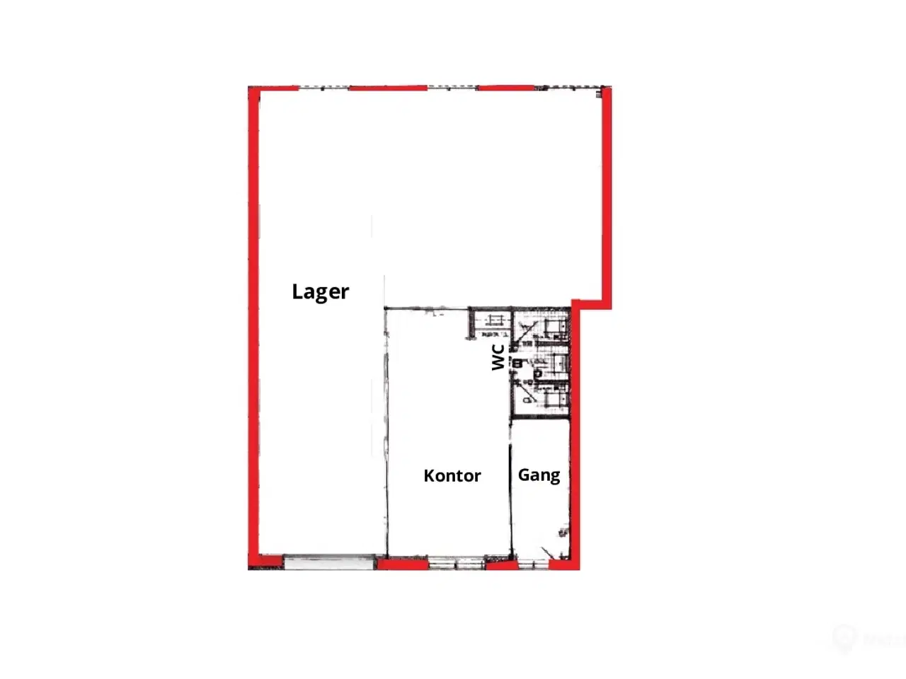 Billede 10 - Fleksibelt kontor- og lagerlejemål ved E45