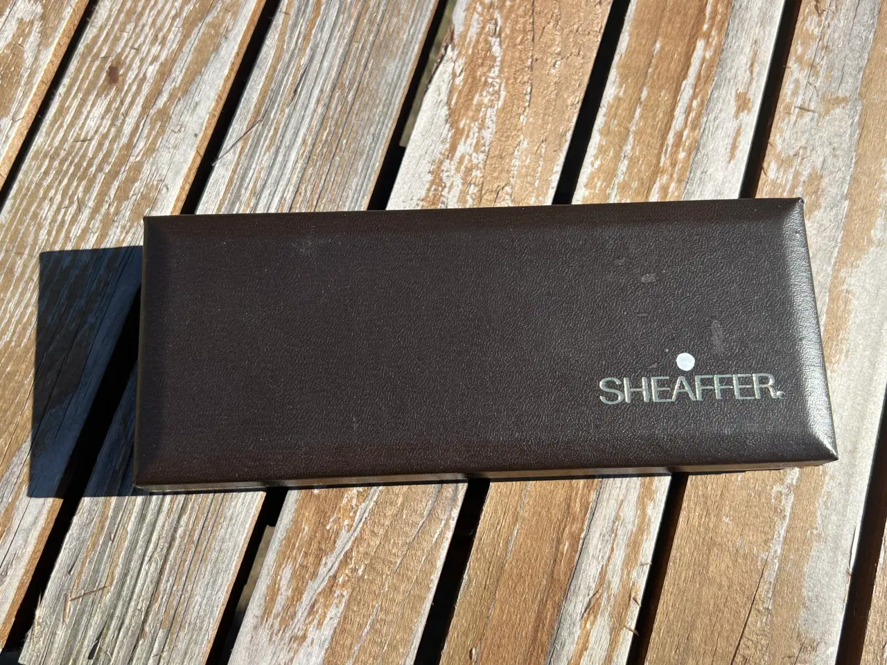 Billede 6 - Eksklusiv Sheaffer fyldepen – Gold electroplated –