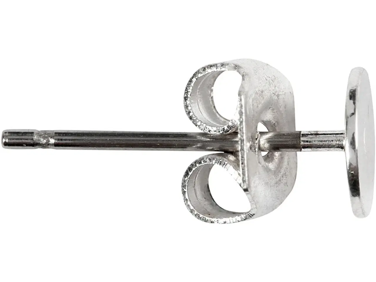 Billede 1 - Forsølvet Ørestikker 13 mm - 10 stk. Pakke