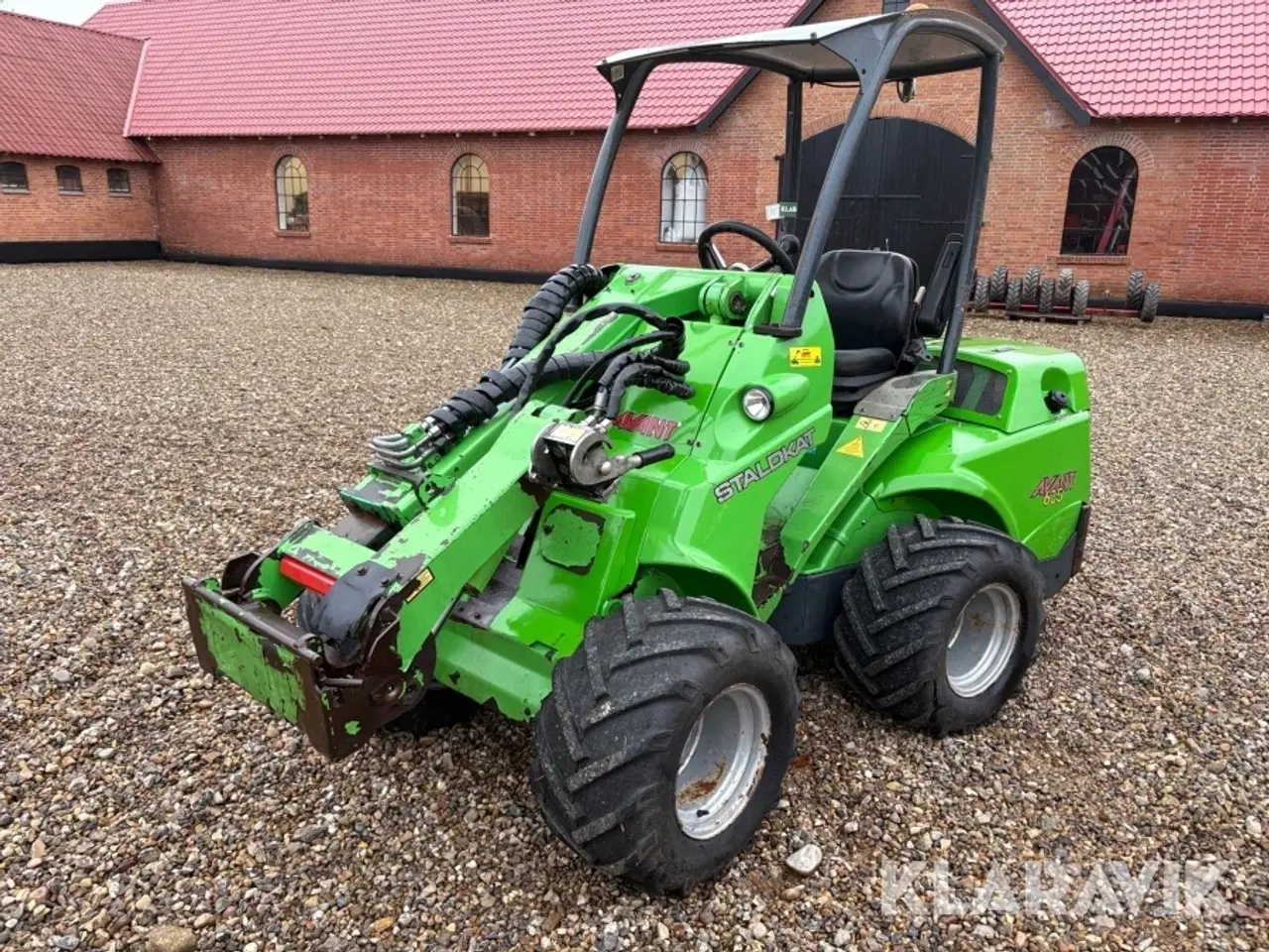 Billede 1 - Minilæsser Avant 635 staldkat