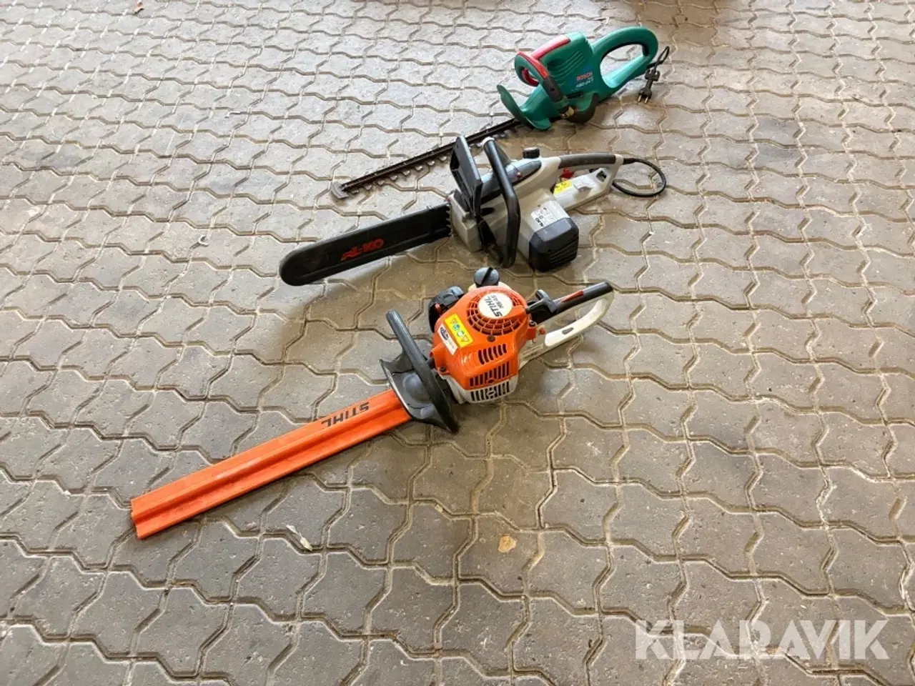 Billede 4 - Motorsav og hækkeklipper lot