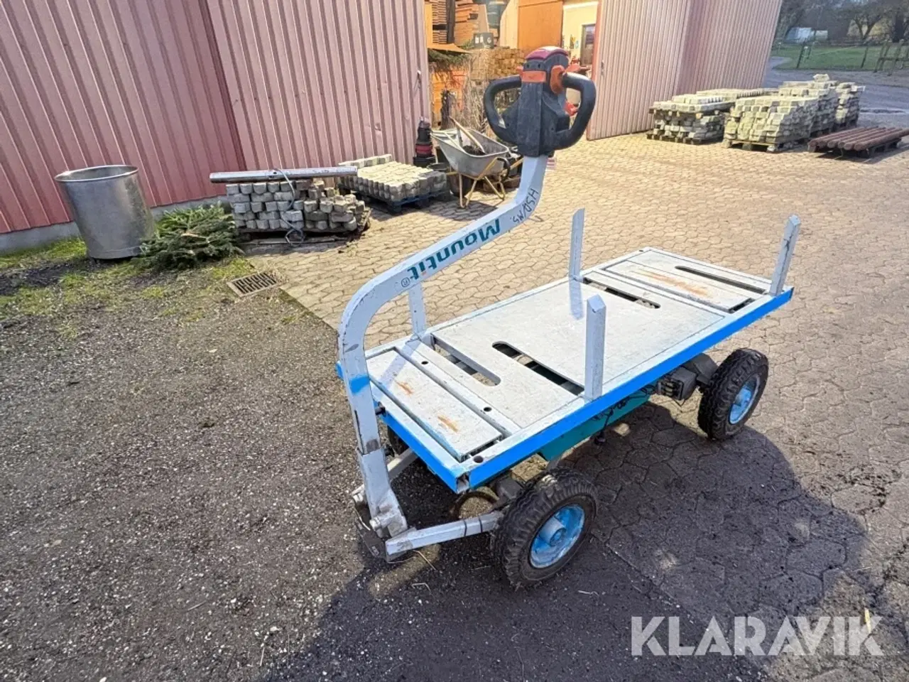 Billede 1 - Gipsvogn Mountit Transit trolley