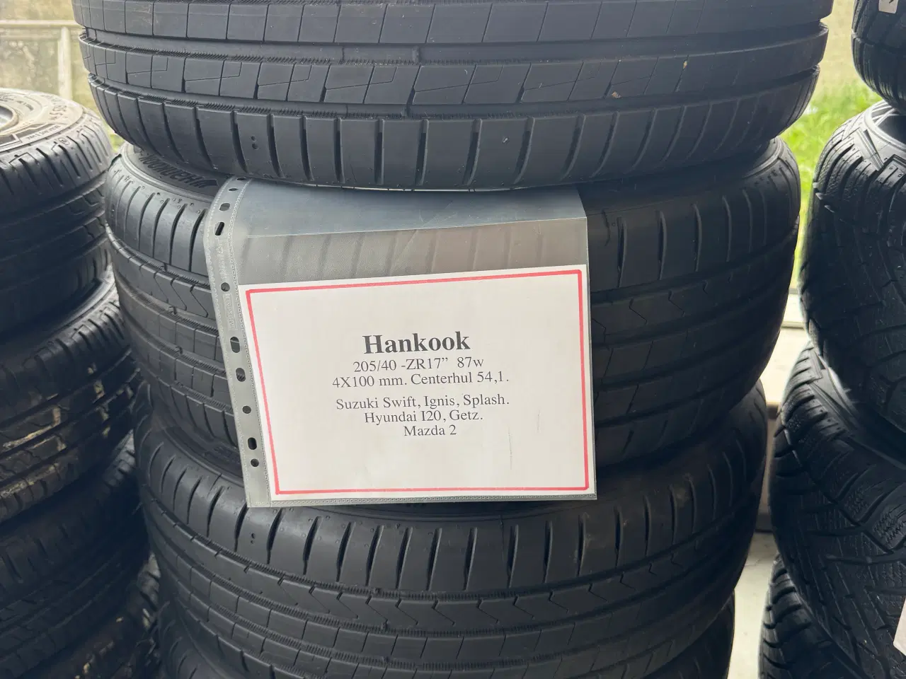 Billede 2 - Sommer Dæk 17" med org Suzuki Alufælge