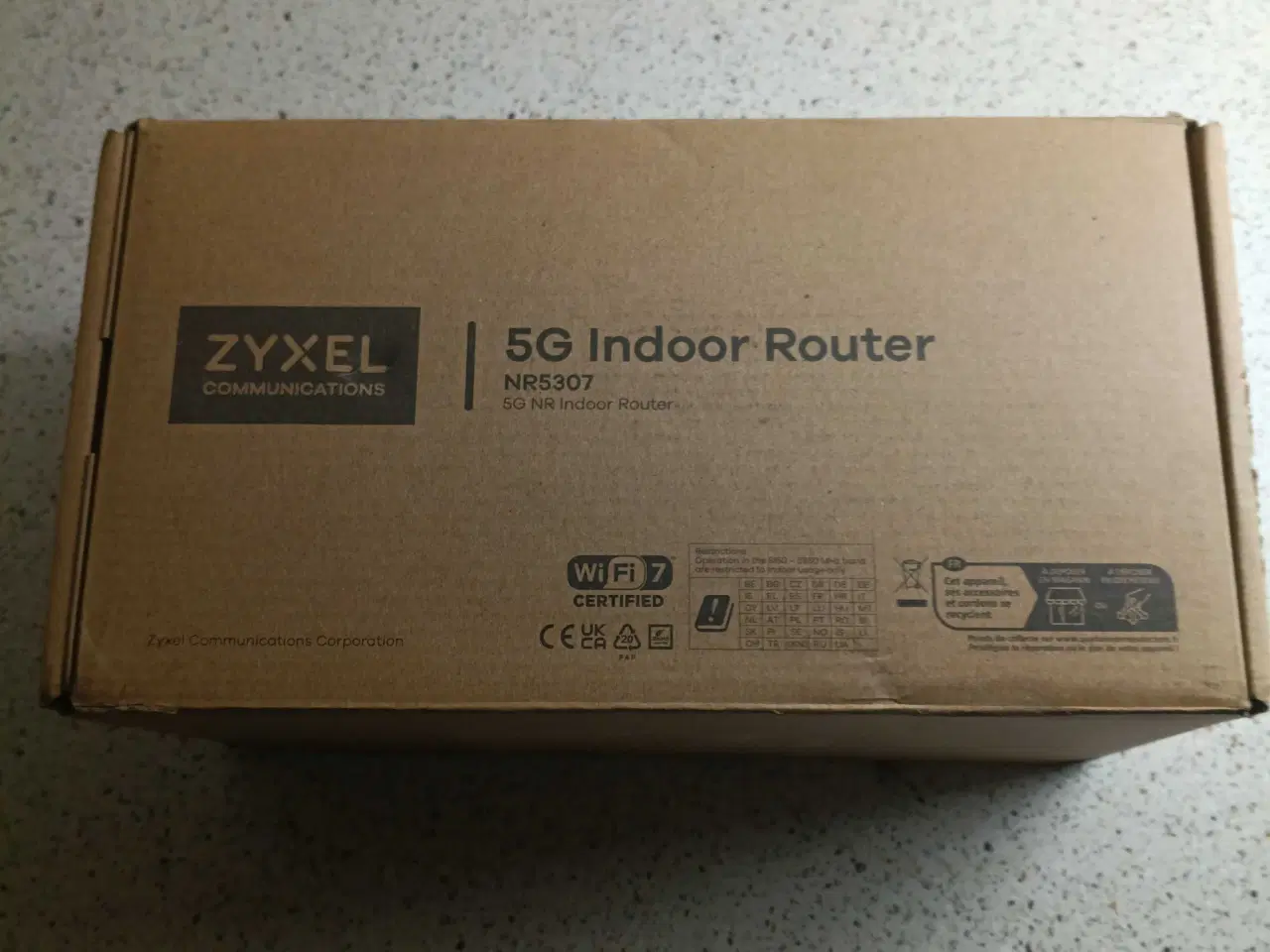 Billede 1 - Hvid zyxel 5307