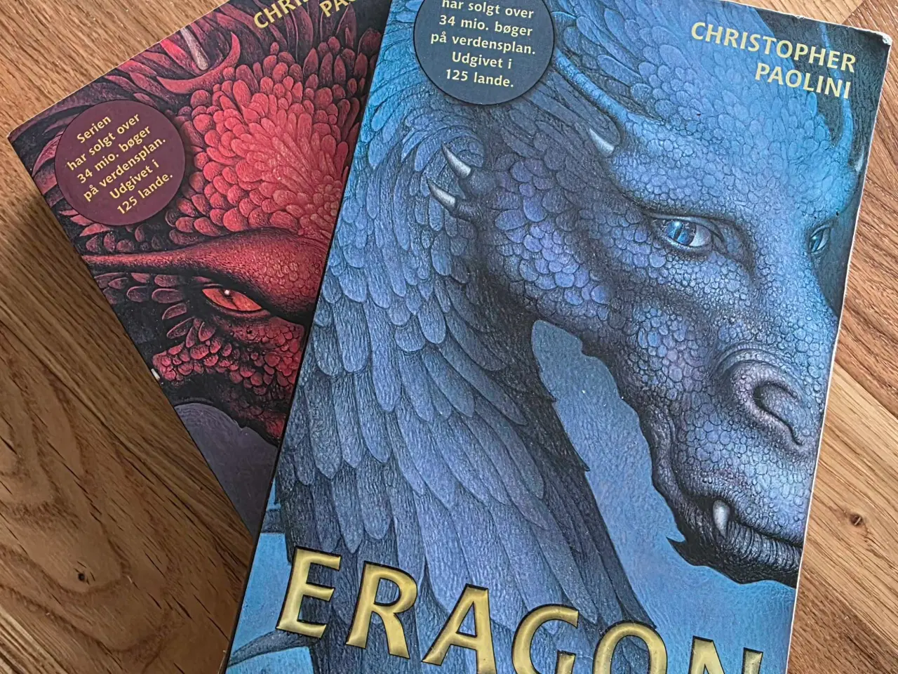 Billede 1 - Eragon bog 1 og 2 sælges samlet