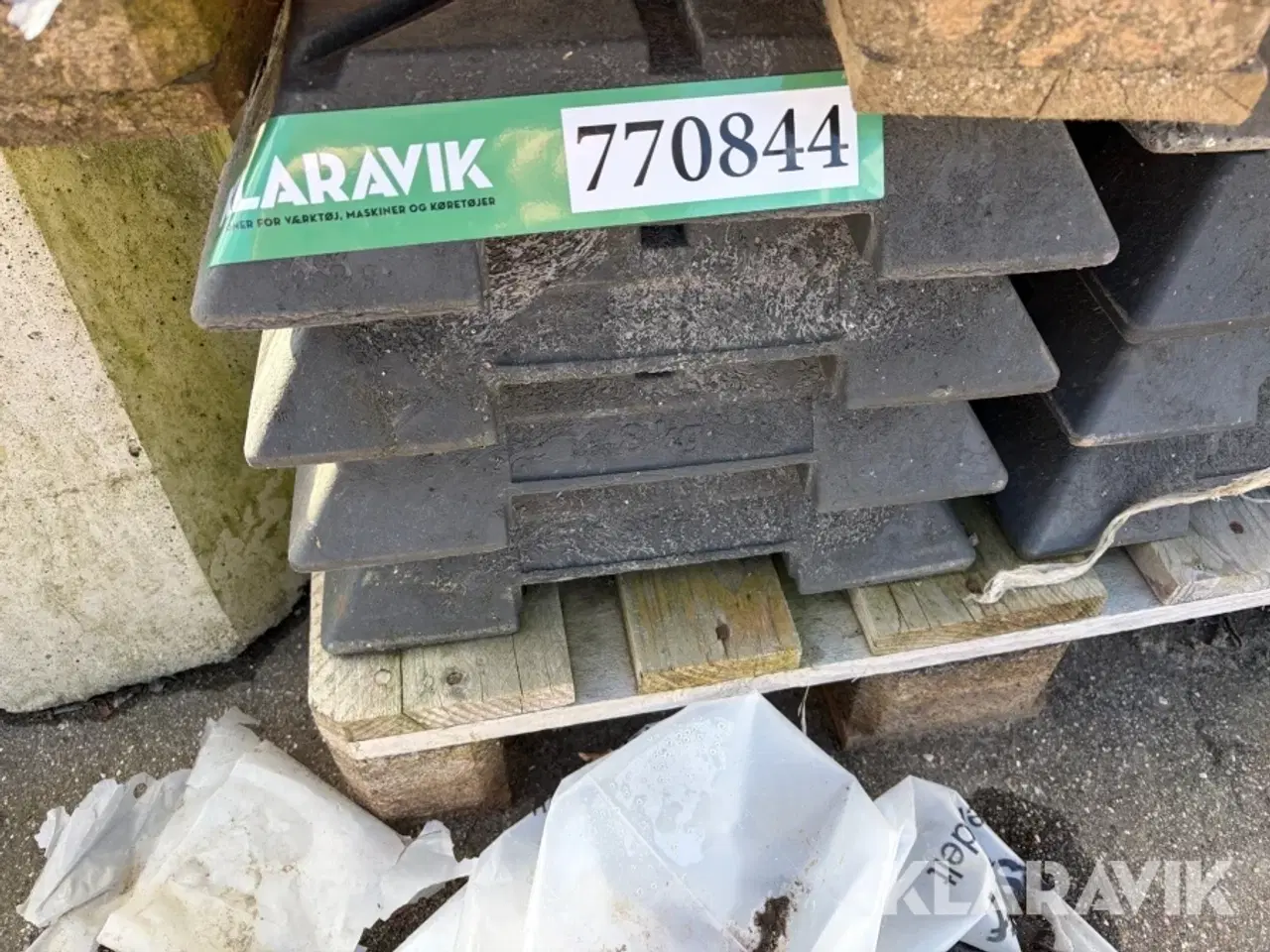 Billede 6 - Plast/komposit med ballast 24 styks