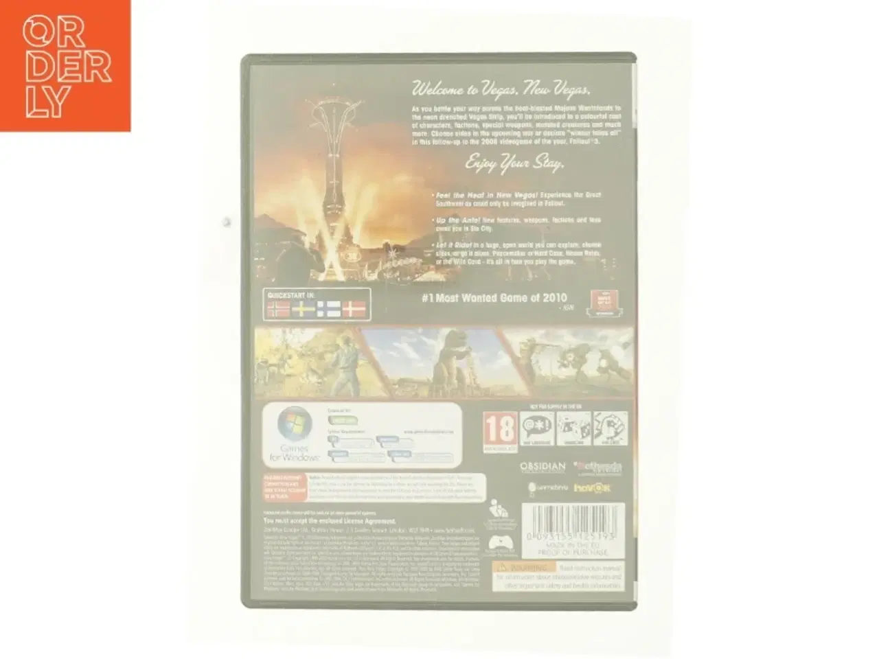 Billede 2 - Fallout New Vegas Rfpc fra DVD