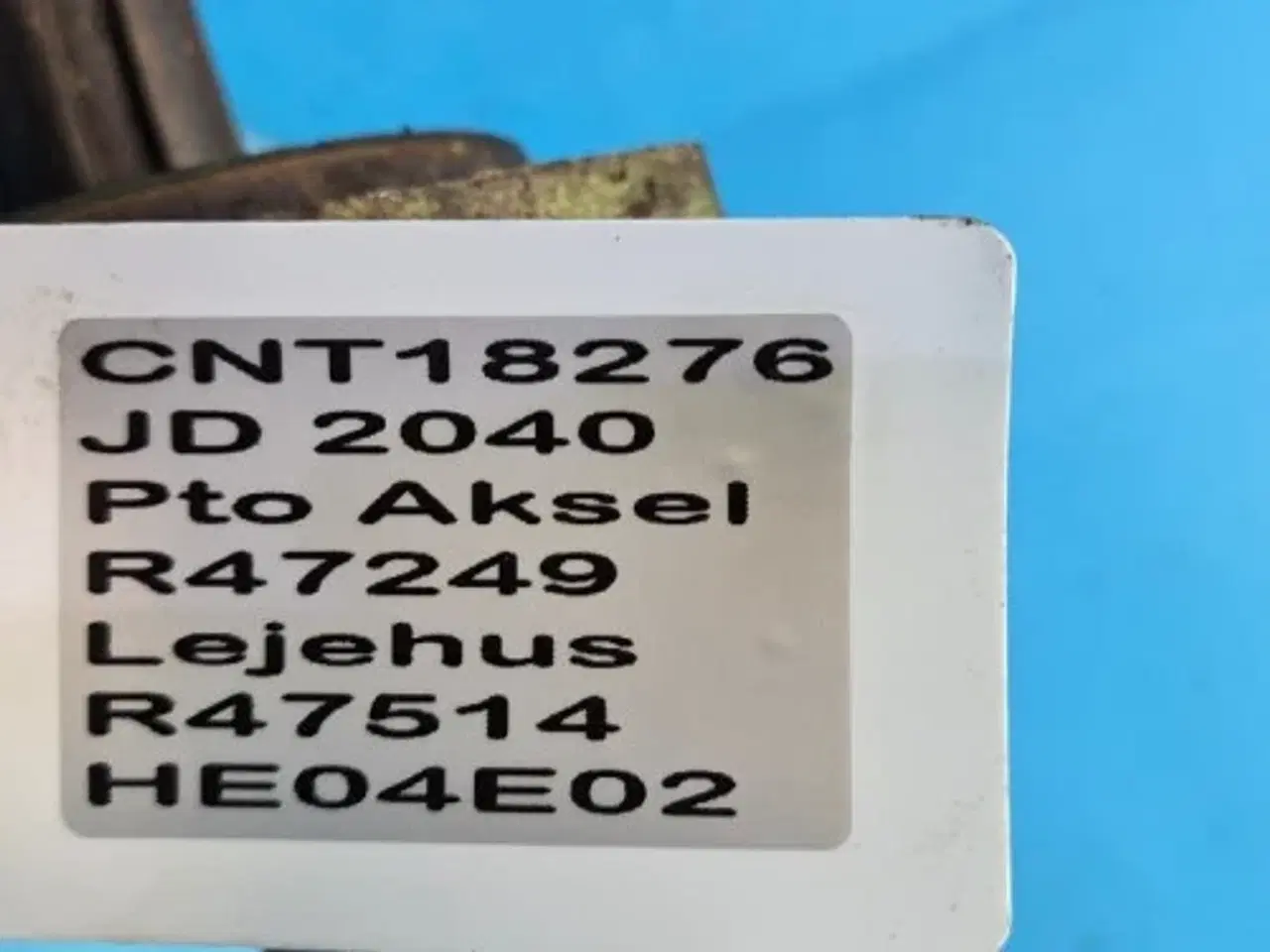 Billede 12 - John Deere 2040 Pto Aksel R47249