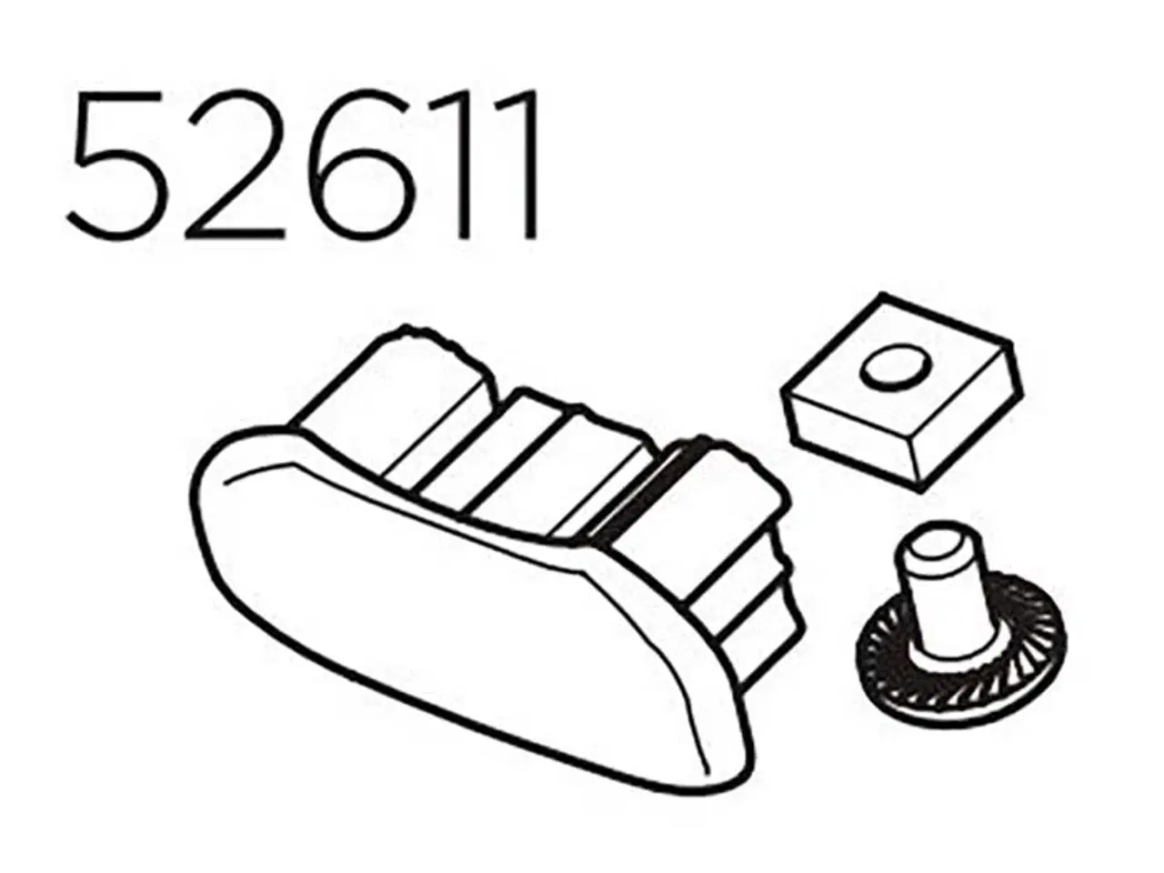 Billede 1 - Thule endeprop med skrue 925/927