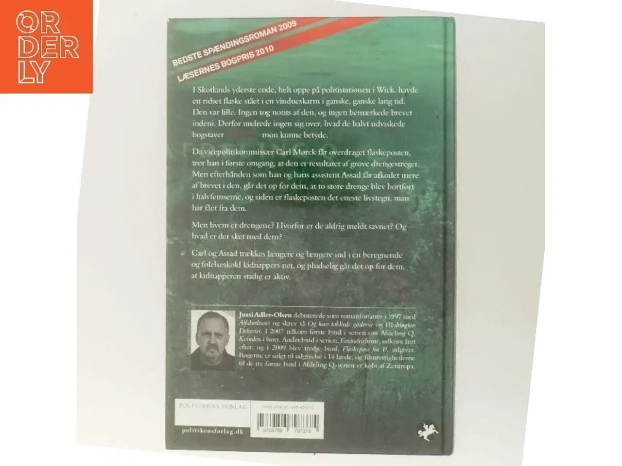 Billede 3 - Flaskepost fra P af Jussi Adler-Olsen (Bog)