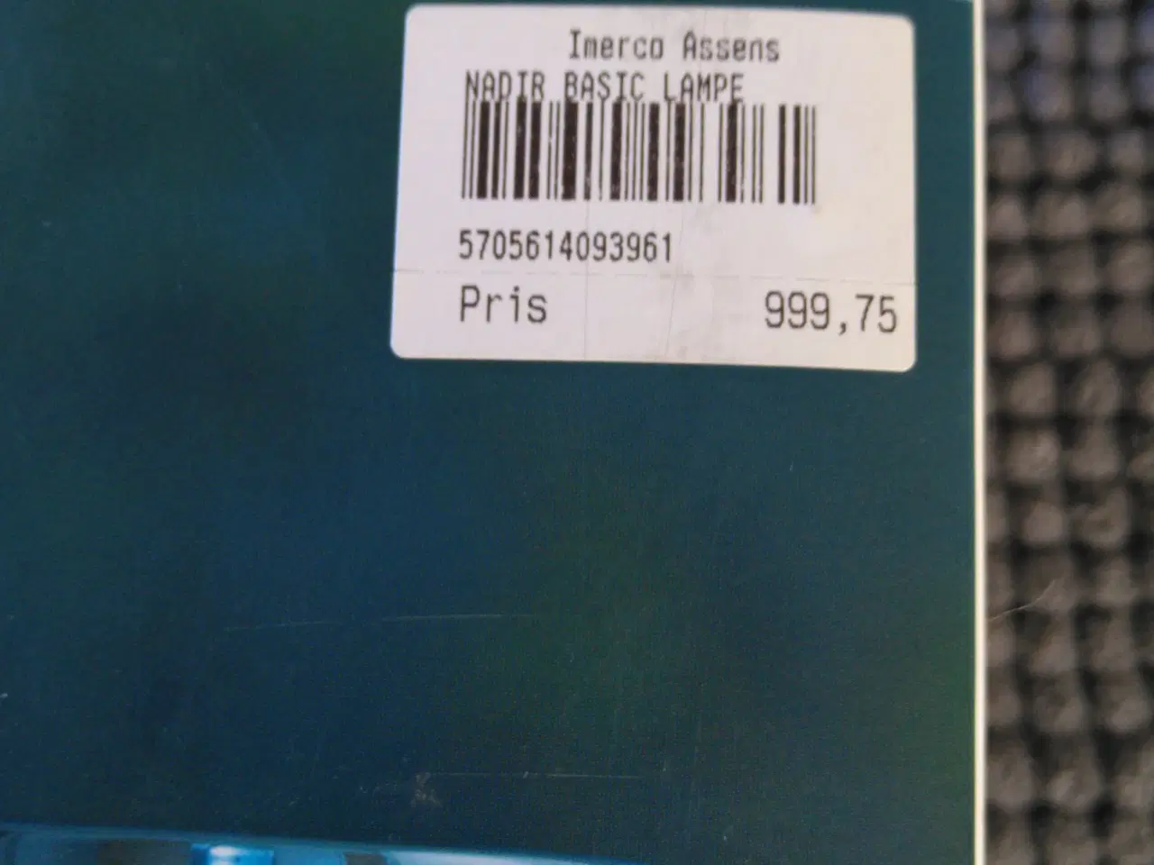 Billede 3 - Flot Herstal bordlampe ”Nadir lampe” 