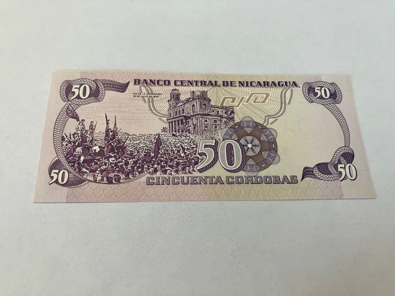 Billede 2 - 50 Cordobas Nicaragua