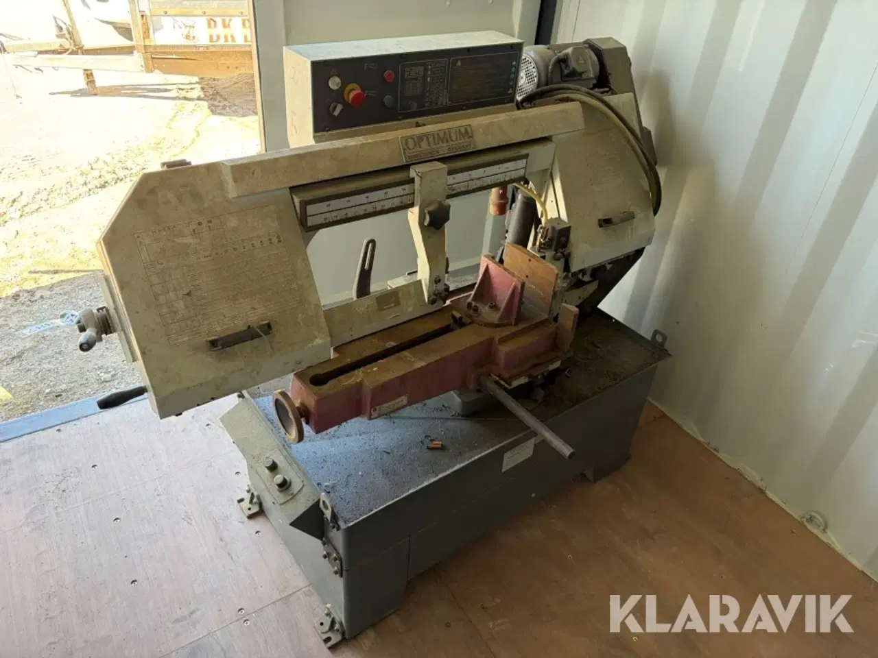 Billede 2 - Metalbåndsav Optimum S 300 VG