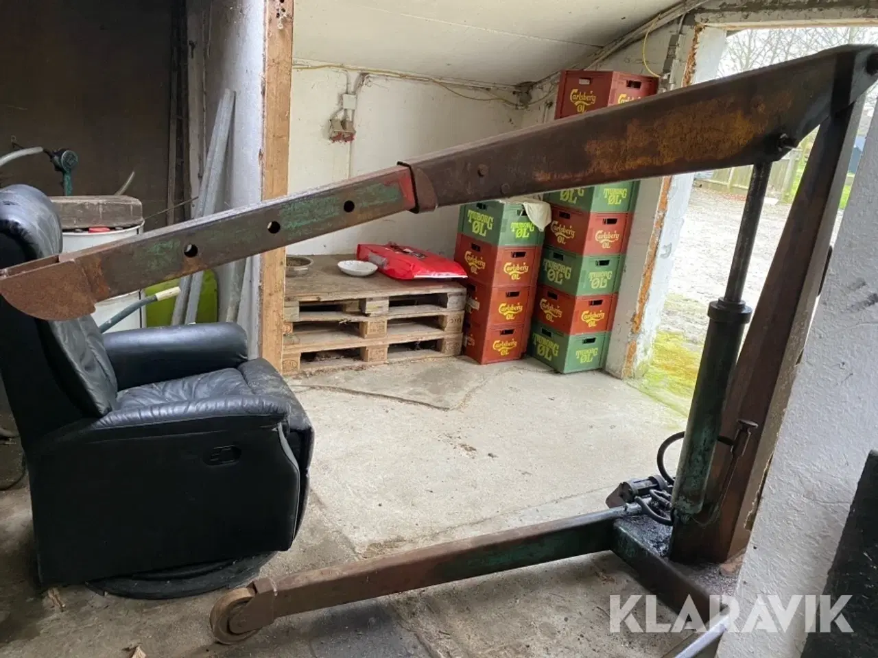 Billede 9 - Motor kran J. Häggmann 1,5 tons