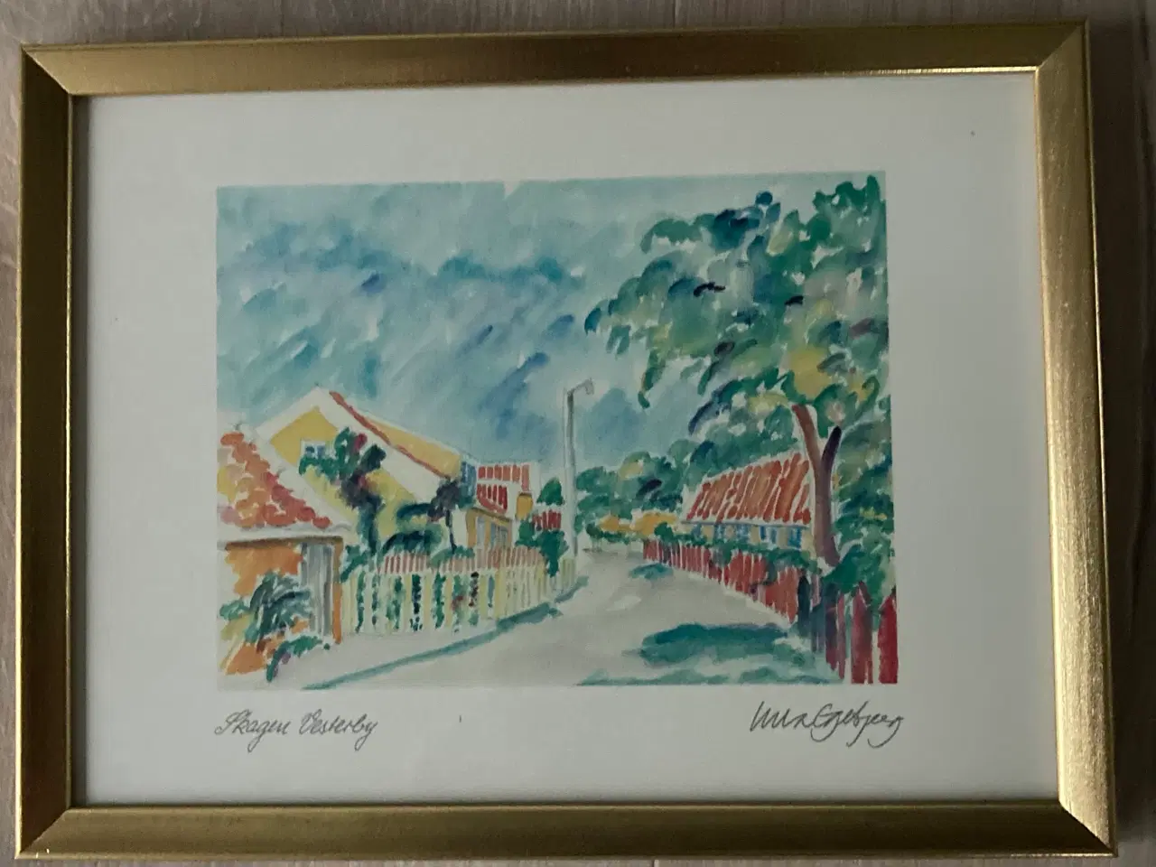 Billede 5 - 4 Skagen “akvareller”