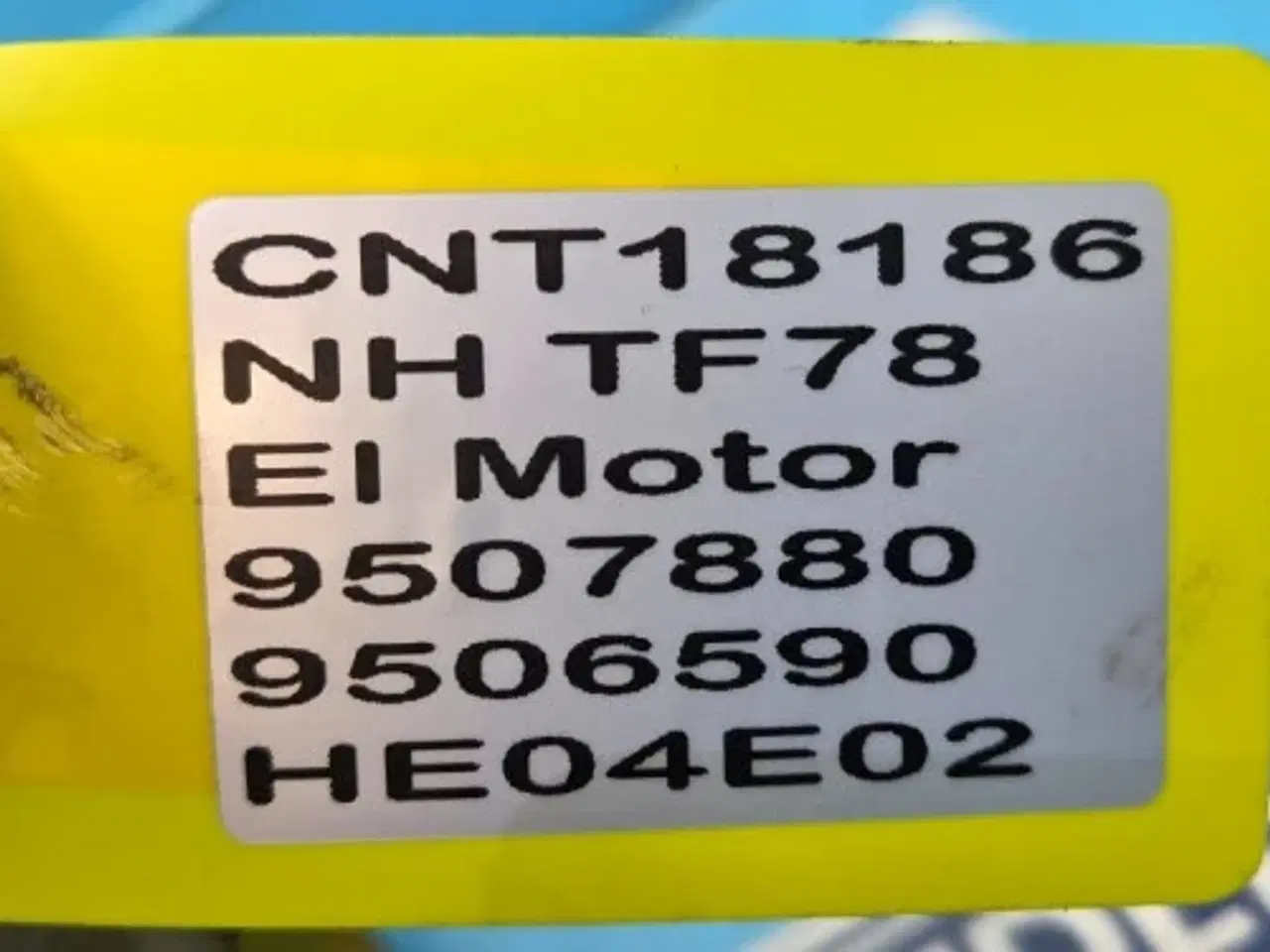Billede 16 - New Holland TF78 El Motor 9507880