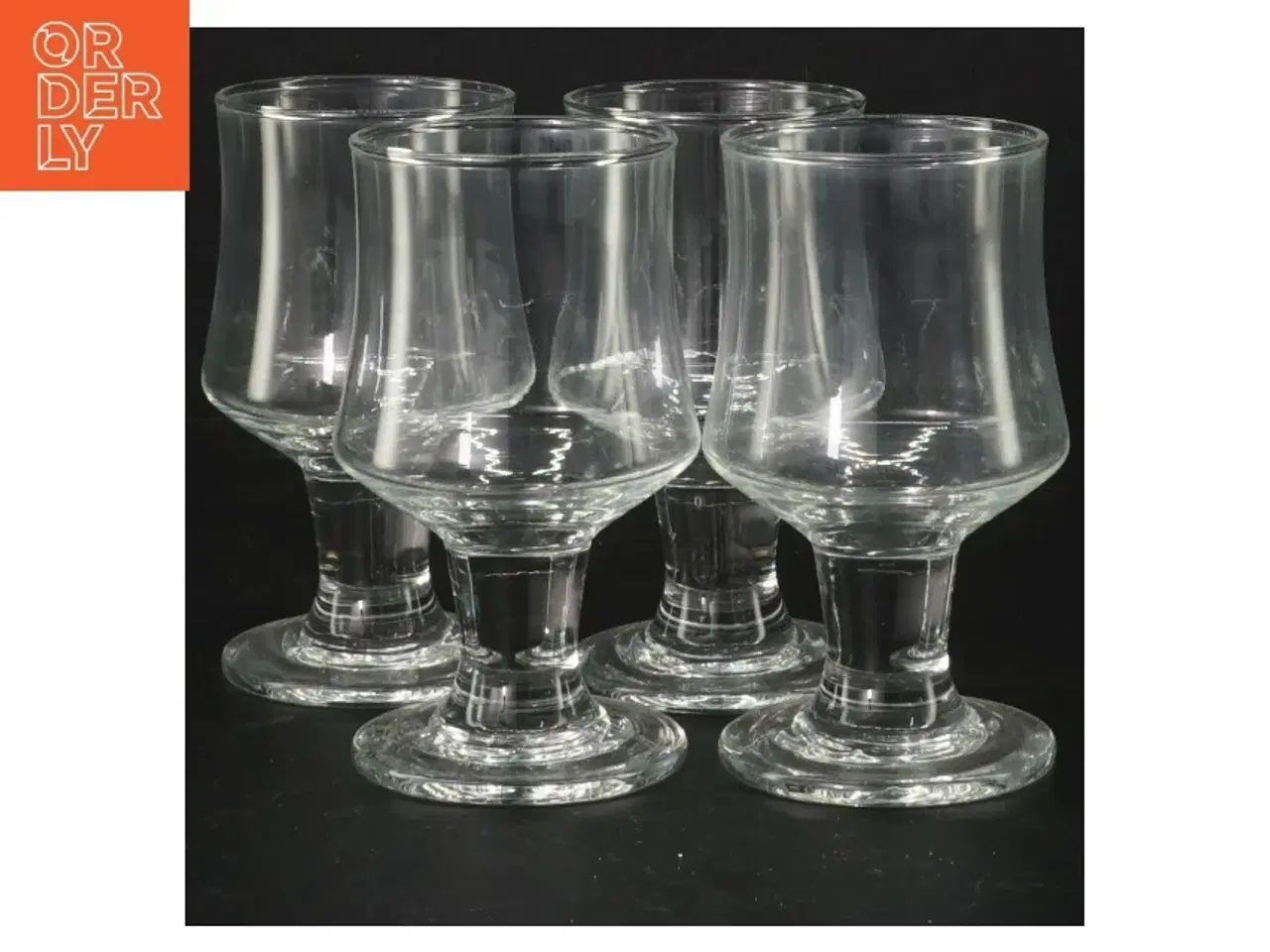 Billede 1 - Glas sæt (str. 11,5 cm. 4 styk)