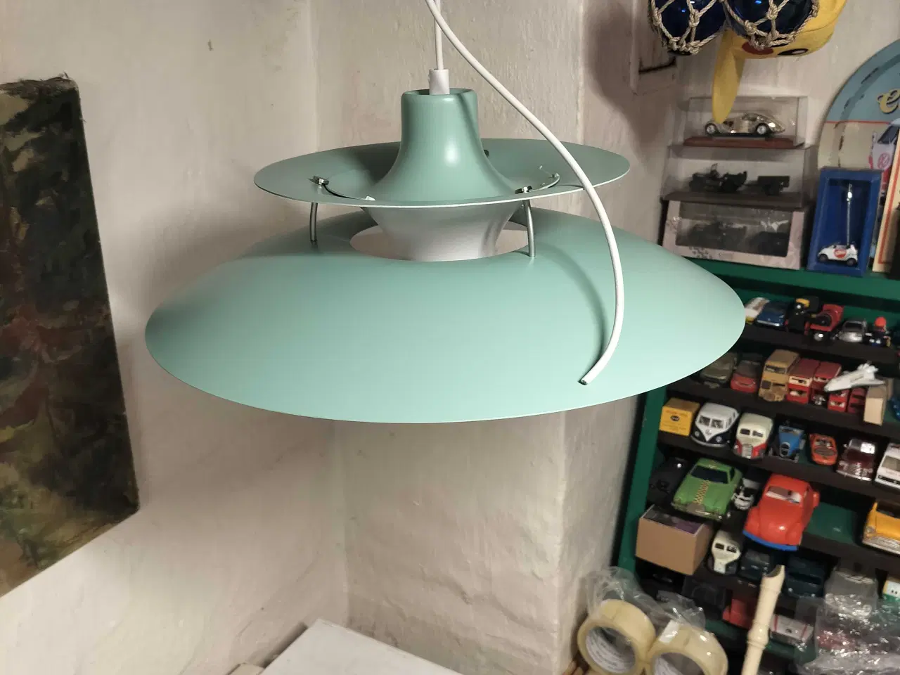 Billede 1 - Ph 5 lampe grøn og gul