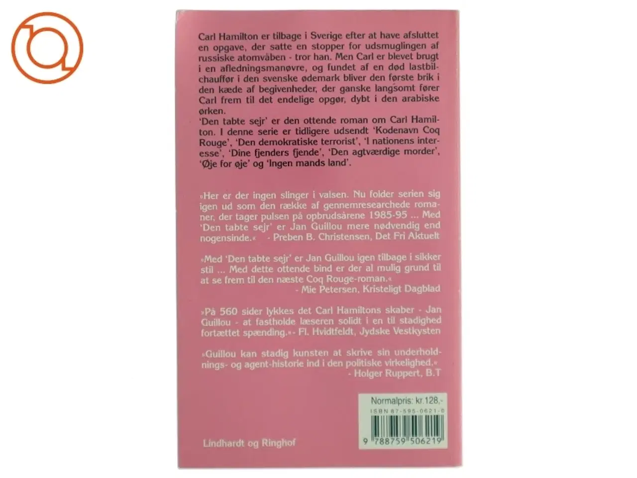 Billede 2 - Den tabte sejr af Jan Guillou (Bog)