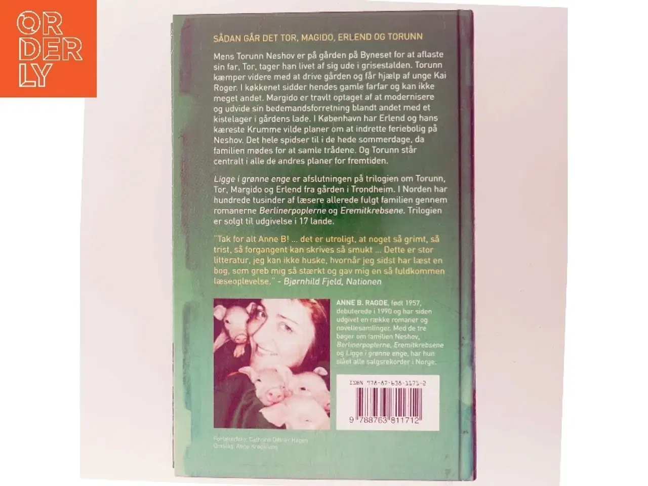 Billede 3 - Ligge i grønne enge : roman af Anne B. Ragde (Bog)