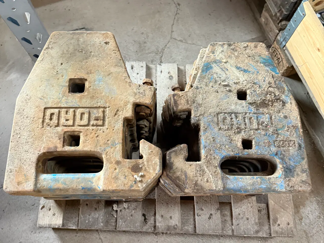 Billede 1 - Frontvægte 40 Kg 13 stk