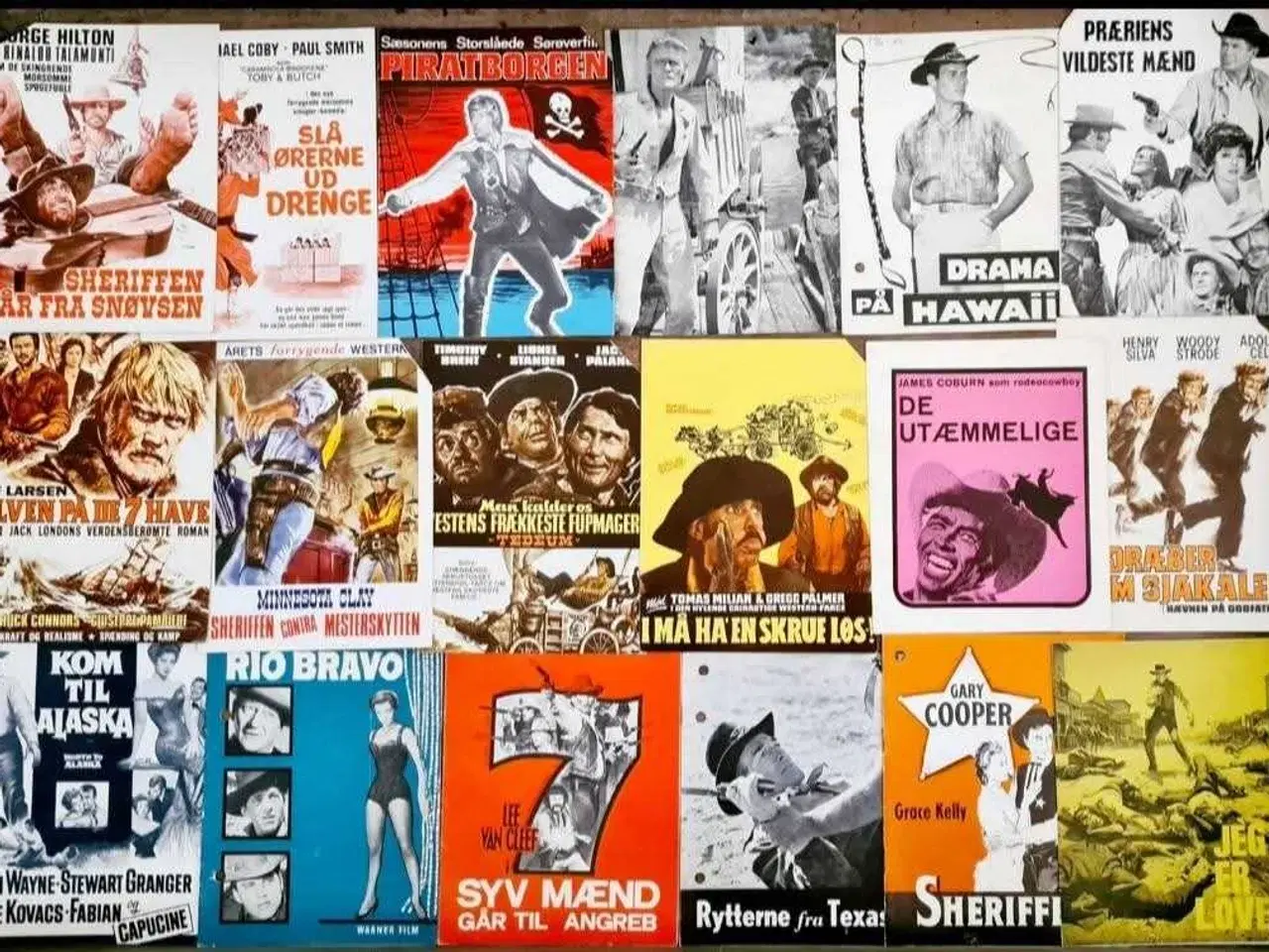 Billede 2 - Stor samling Retro Filmprogramnmer