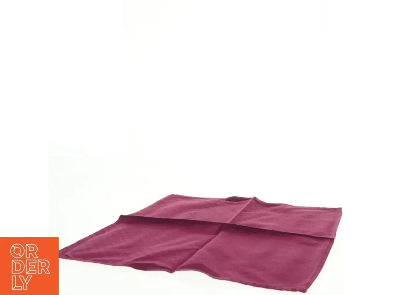 Billede 2 - Bordeaux stof servietter  (str. 38 x 38) passer til dugen