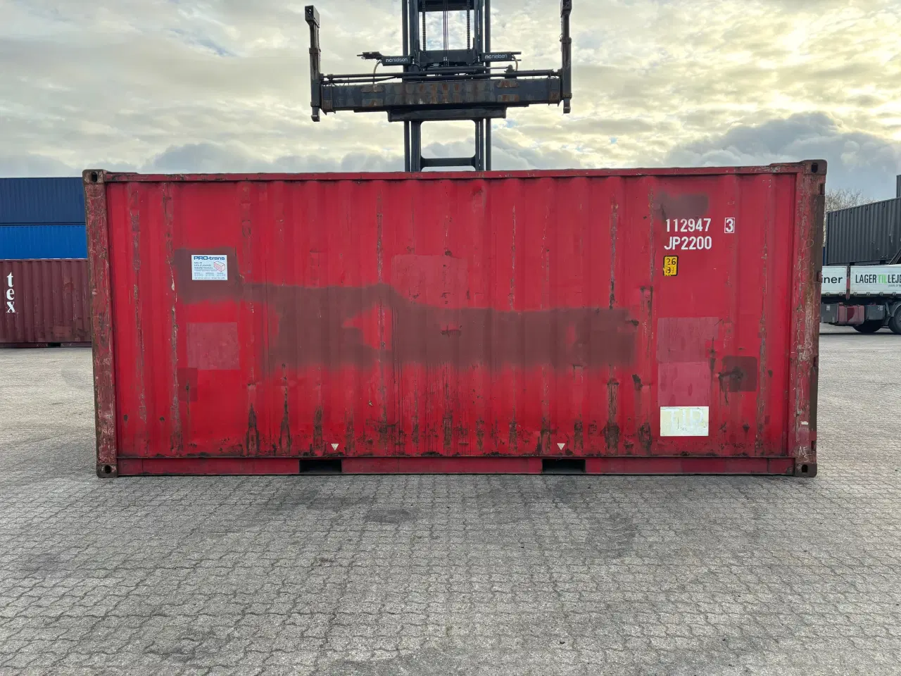 Billede 5 - 20 fods Container- ID: Rød - 112947-3