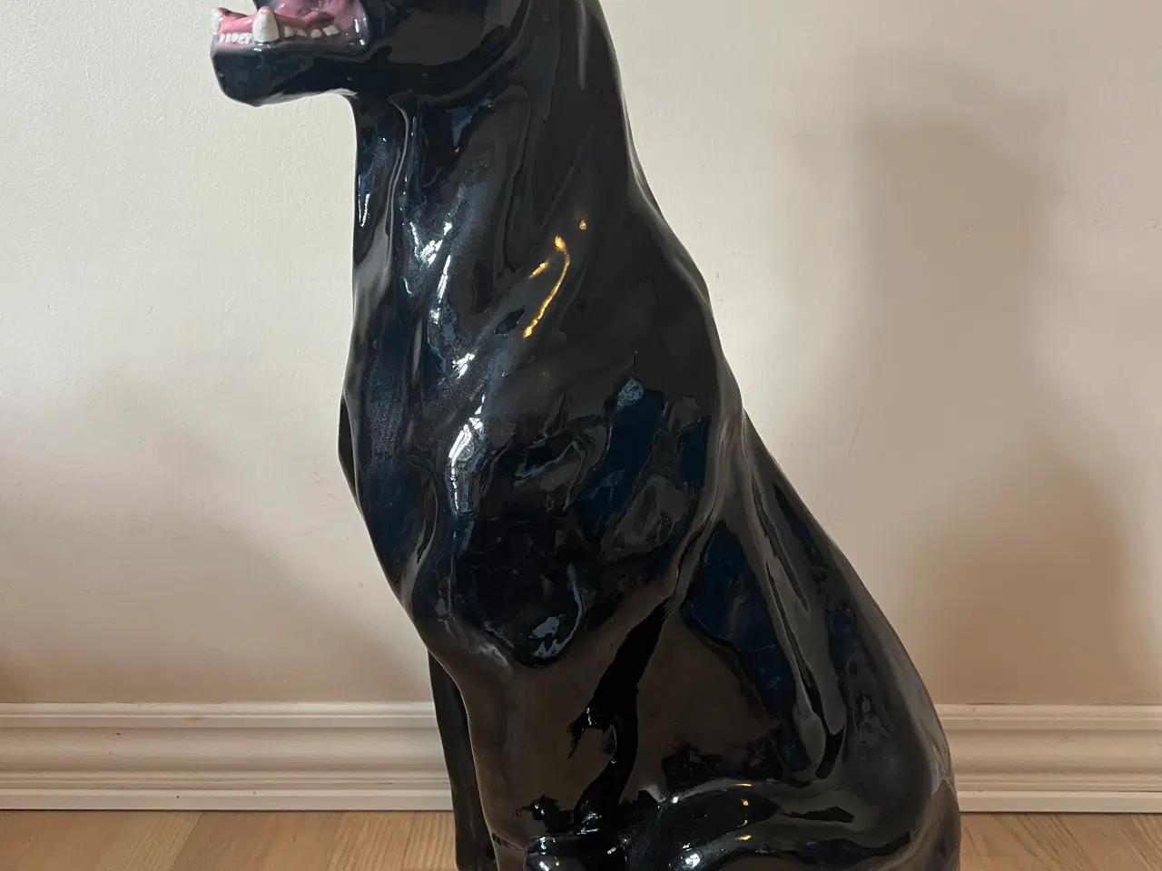 Billede 2 - Stor smuk panter figur 