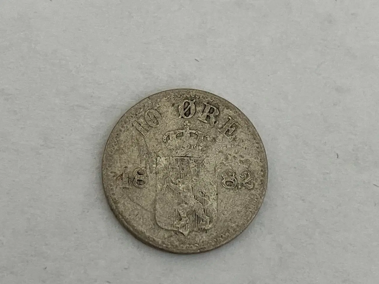 Billede 1 - 10 Øre 1882 Norge