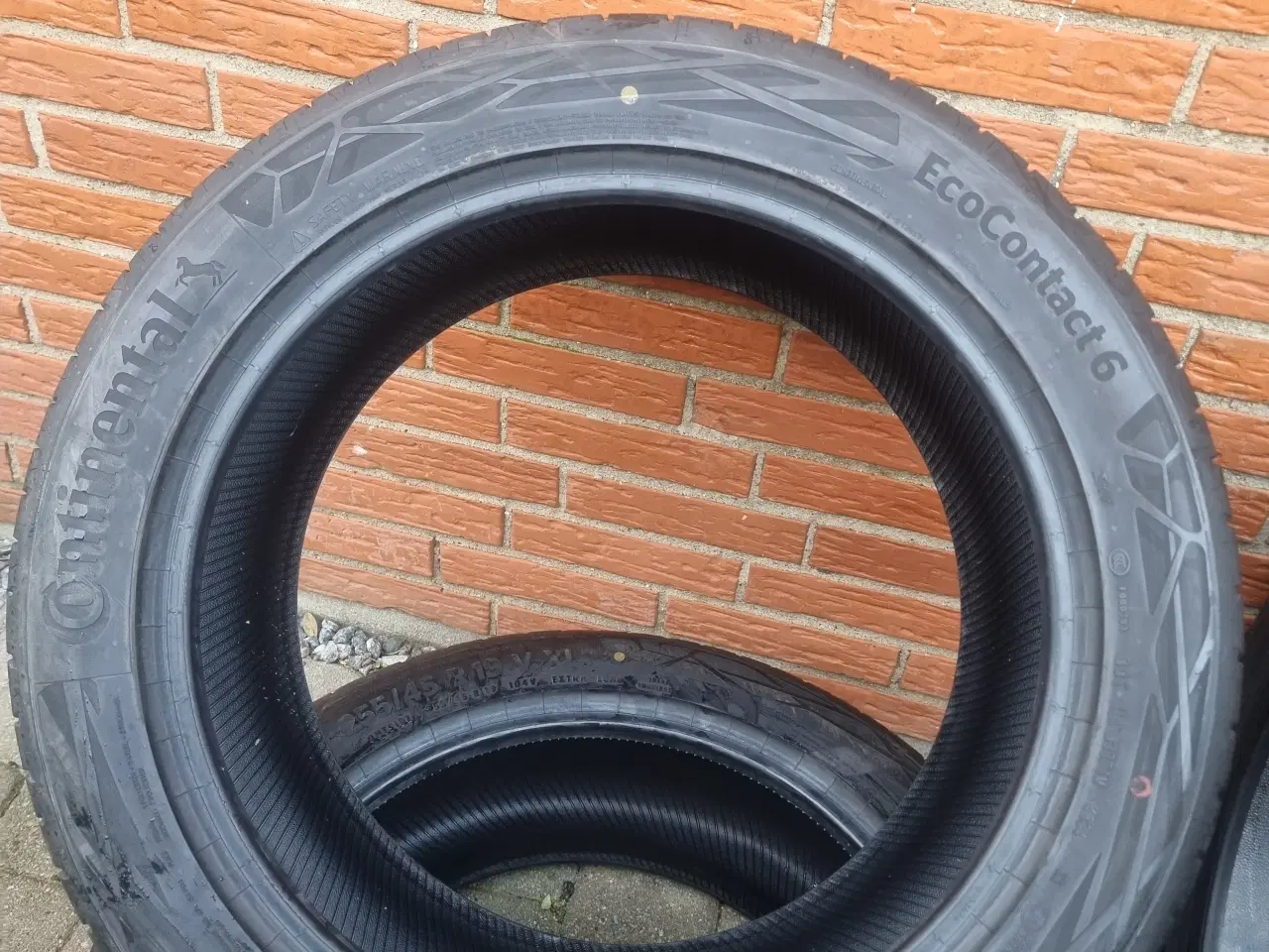 Billede 1 - 2 stk. Continental EcoContact 6 – 255/45 R19 V XL 