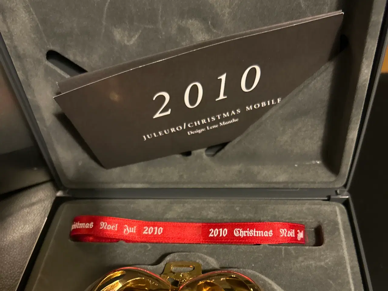 Billede 2 - George Jensen uro 2010 hjerte med papomslag 