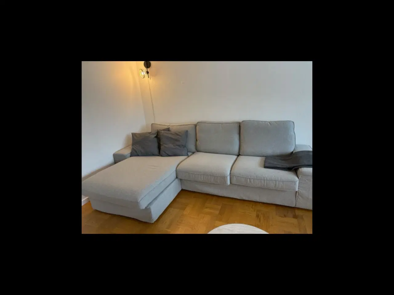 Billede 1 - Kivik 2 personer sofa med chaiselong 