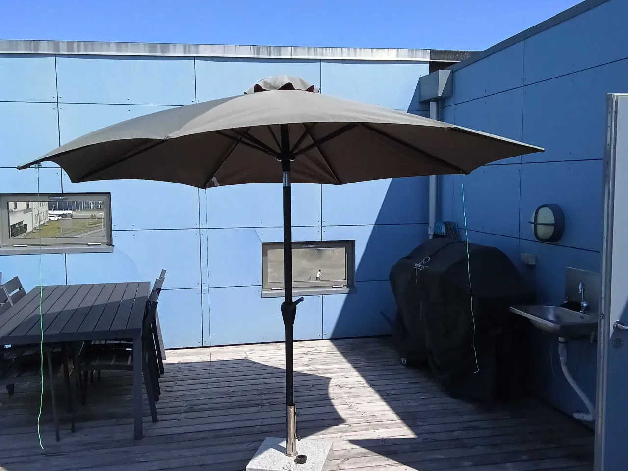Billede 3 - Have parasol m fod