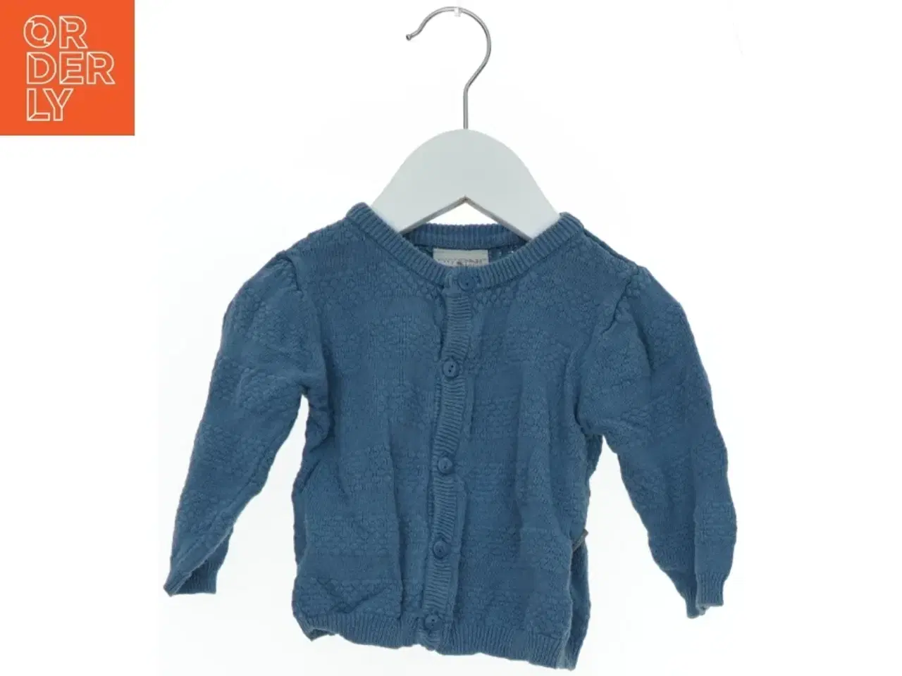Billede 1 - Blå cardigan til børn fra Fixoni (str. 68)