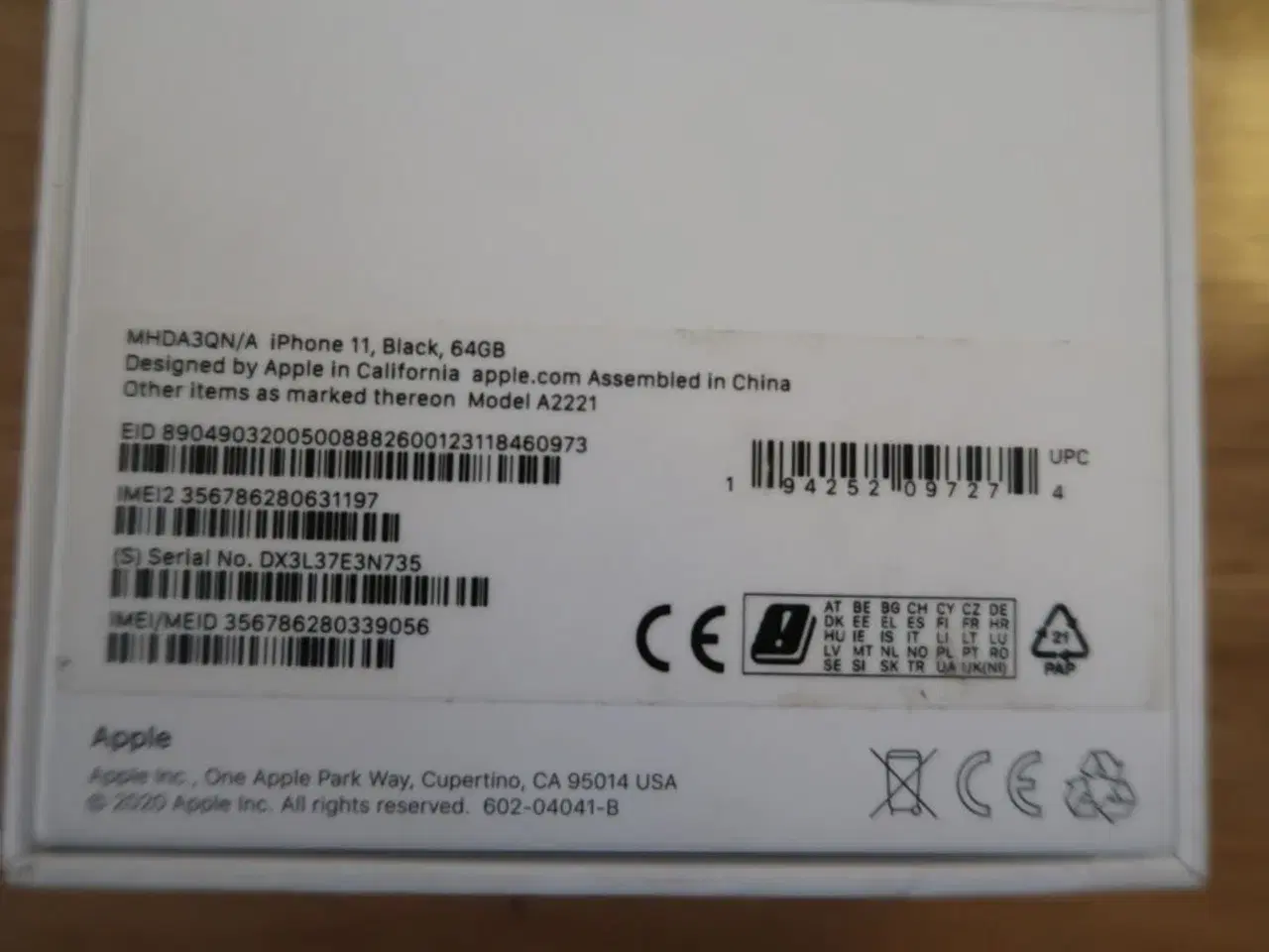 Billede 4 - Apple IPhone 11 64GB - Black
