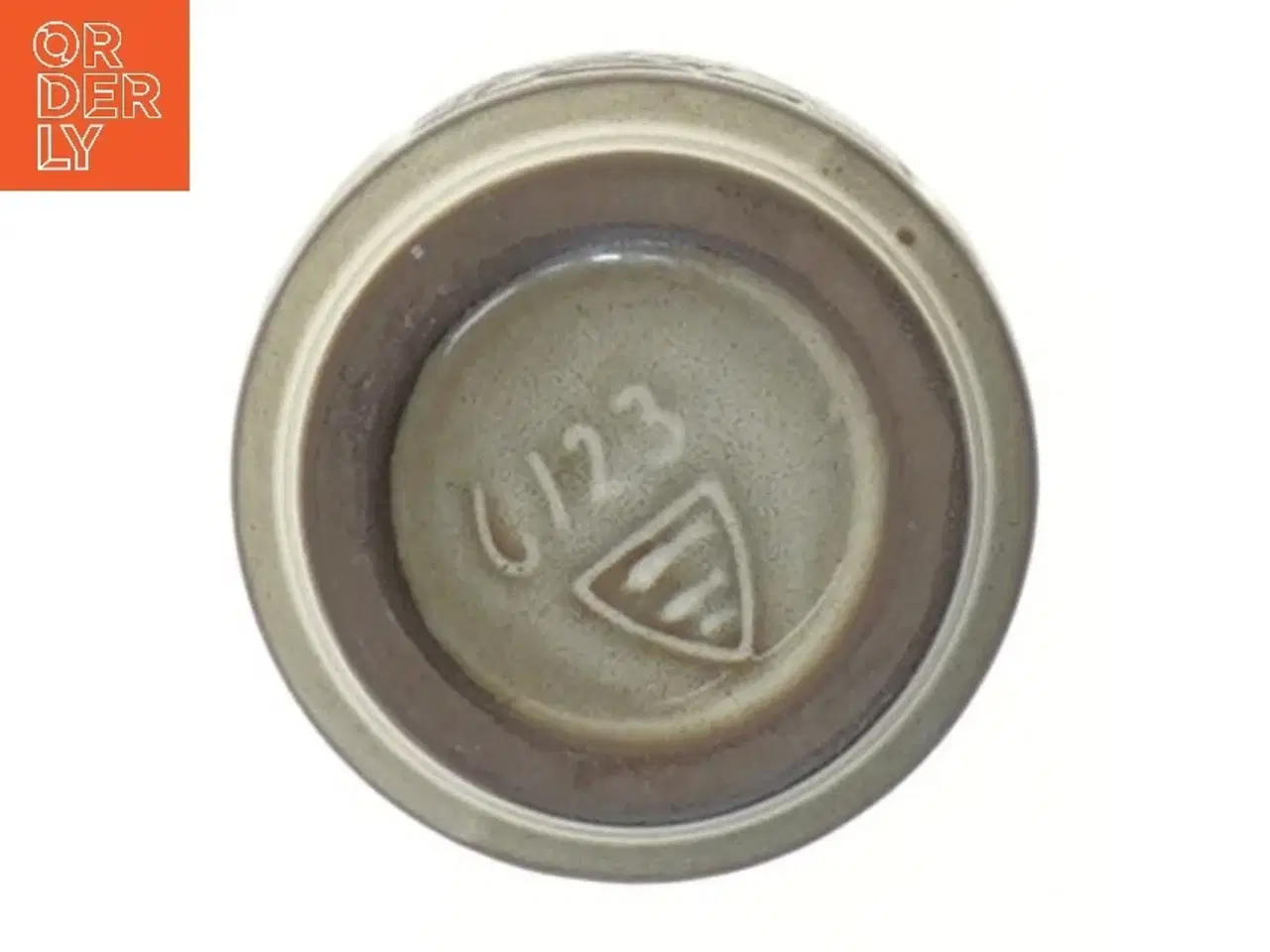 Billede 2 - Vintage vase med indgravering (str. 8 cm)