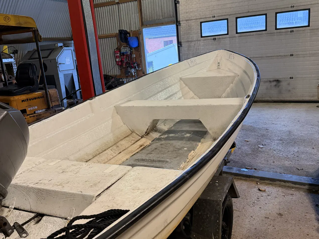 Billede 5 - jolle med trailer og 2 påhængsmotor