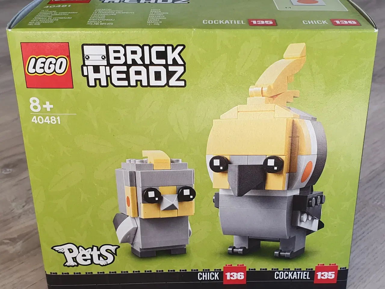 Billede 1 - BrickHeadz, Nymfeparakit, 40481