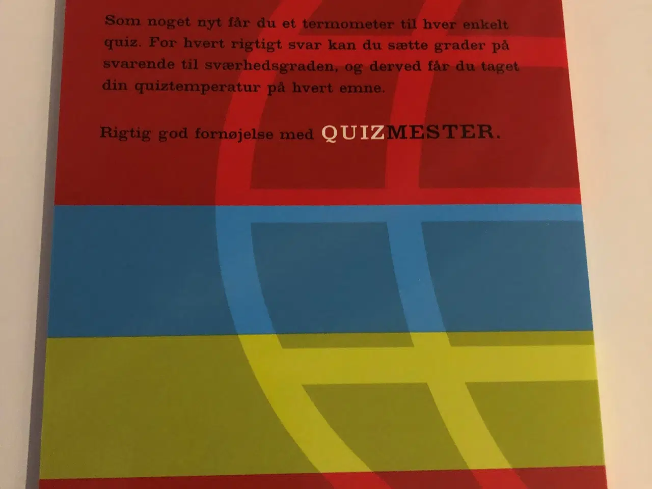 Billede 2 - Bog: Quizmester 