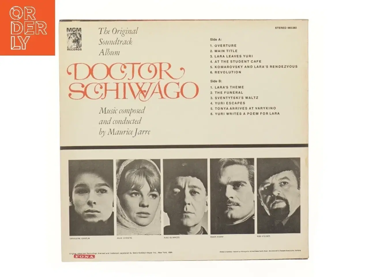 Billede 2 - Doctor Zhivago Soundtrack Vinyl