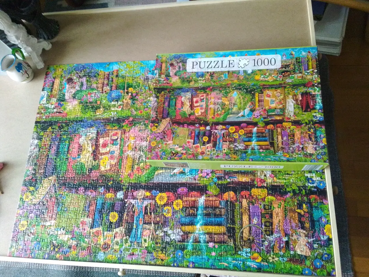 Billede 4 - Puslespil nok mest til voksne 2 stk