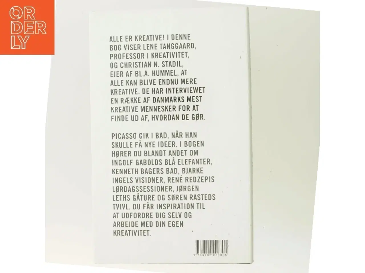 Billede 3 - I bad med Picasso : sådan bliver du mere kreativ af Lene Tanggaard (f. 1973) (Bog)